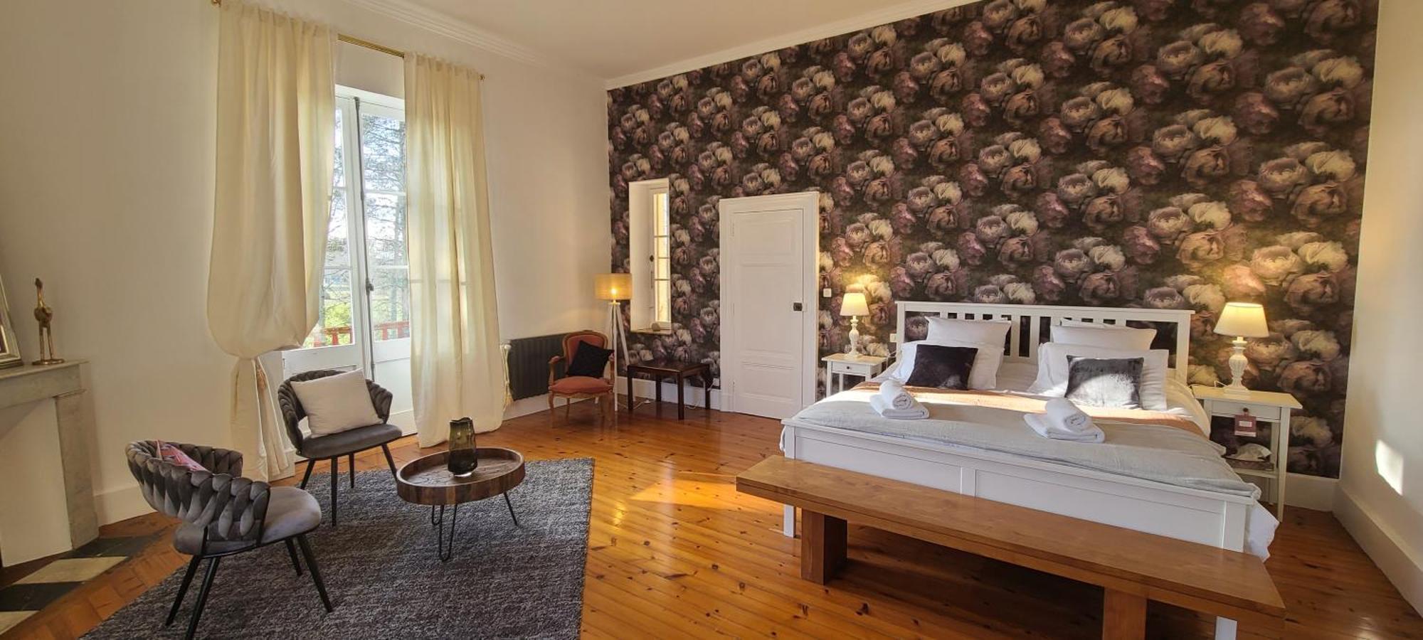 빌뇌브-쉬르-로트 Le Manoir Du Moulin De Madame B&B 외부 사진